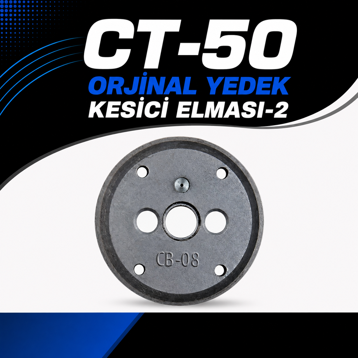 CT-50 Uyumlu Yedek Kesici Elması Tip-2