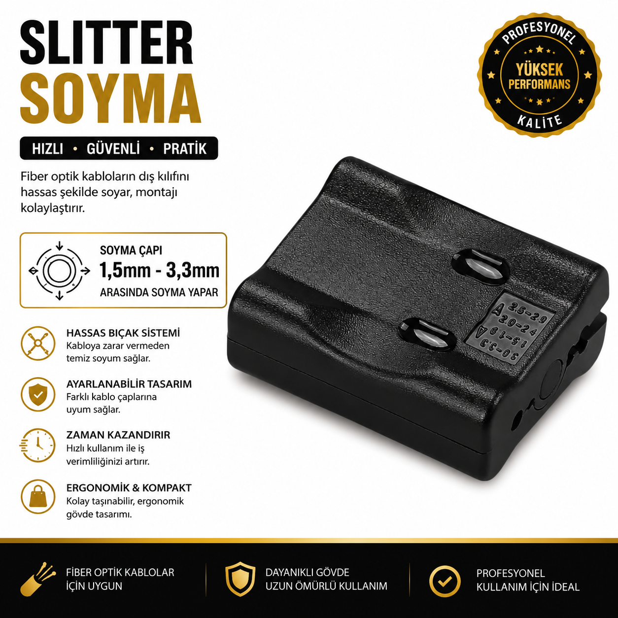 Slitter Drop Sıyırıcı