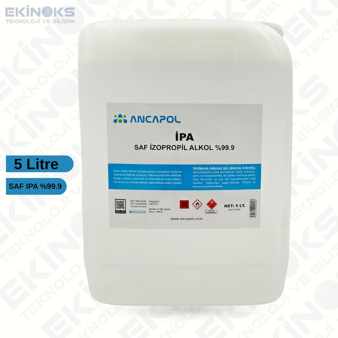 %99 İzopropil Alkol 5Lt