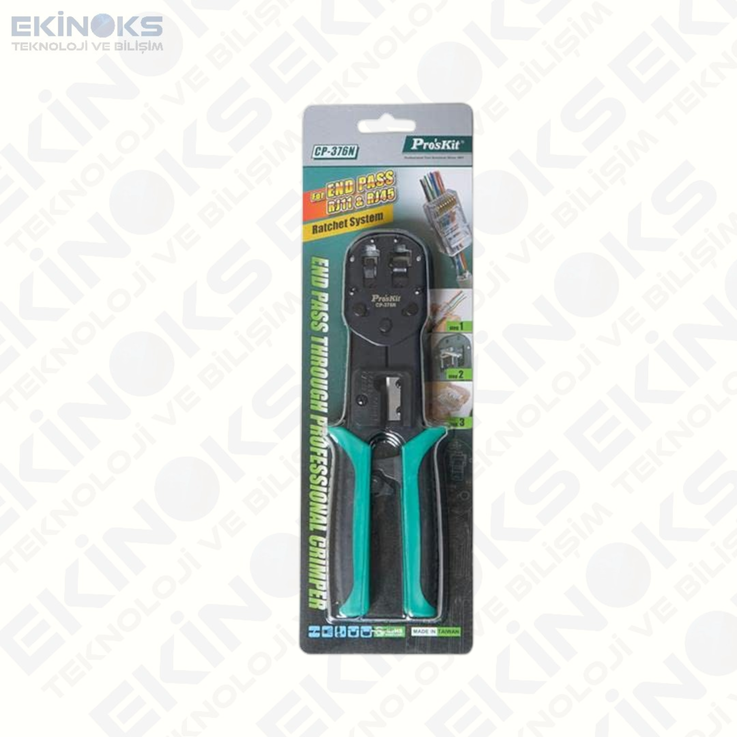 Pro's Kit CP-376N Konnektör Sıkma Penses RJ45/8P8C