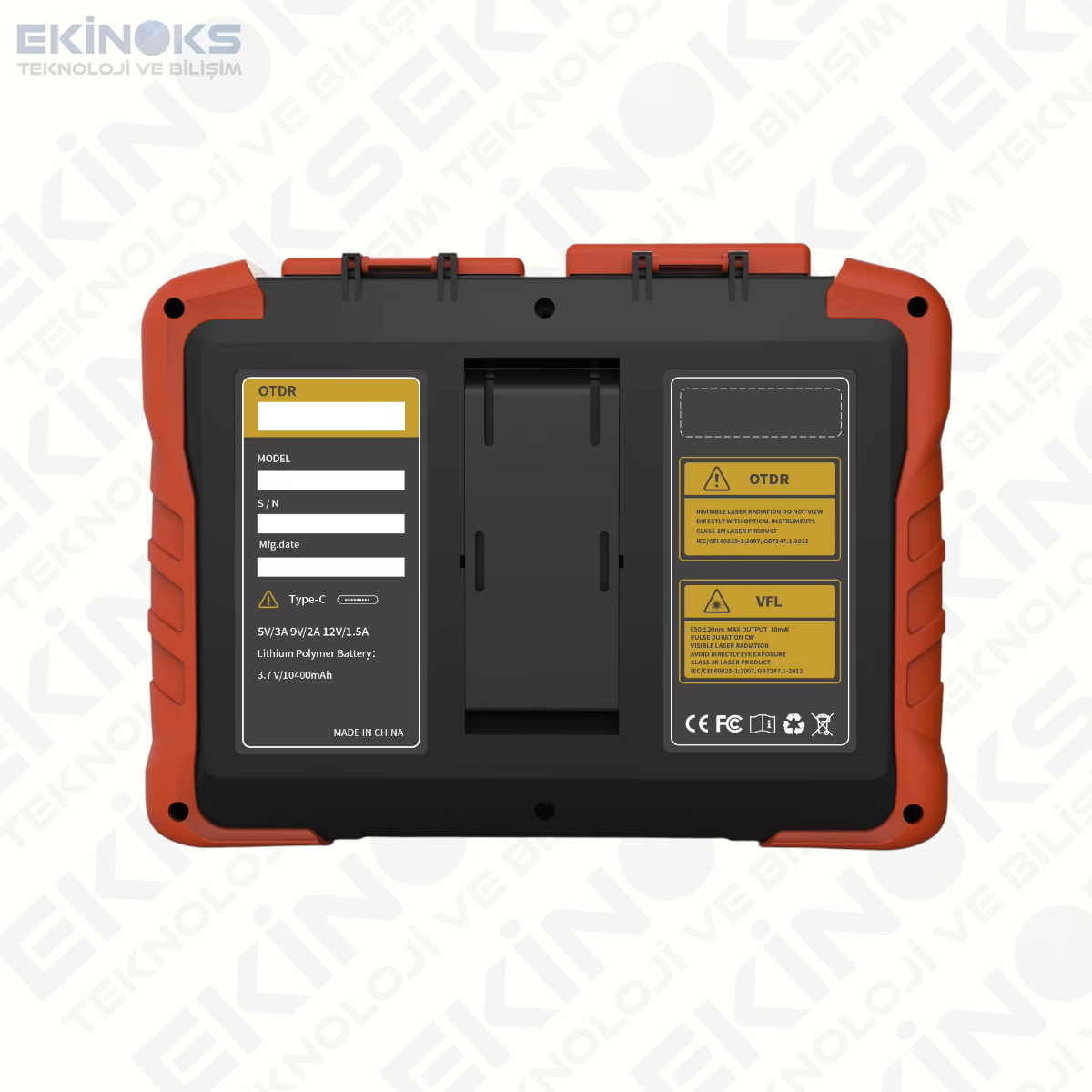 NOVKER NK6200 T6 OTDR 1310/1550/1650nm 37/35/35dB Türkçe Menü