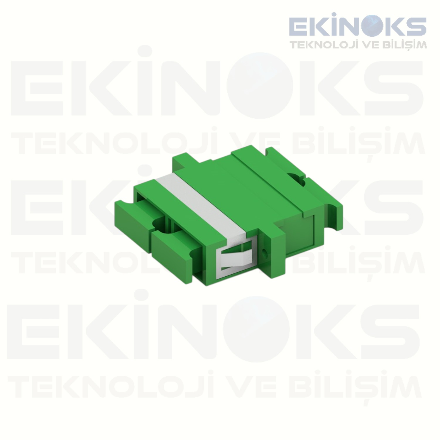 SC/APC - SC/UPC DX SM Fiber Optik Adaptör